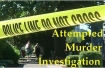 attempted murder investigation